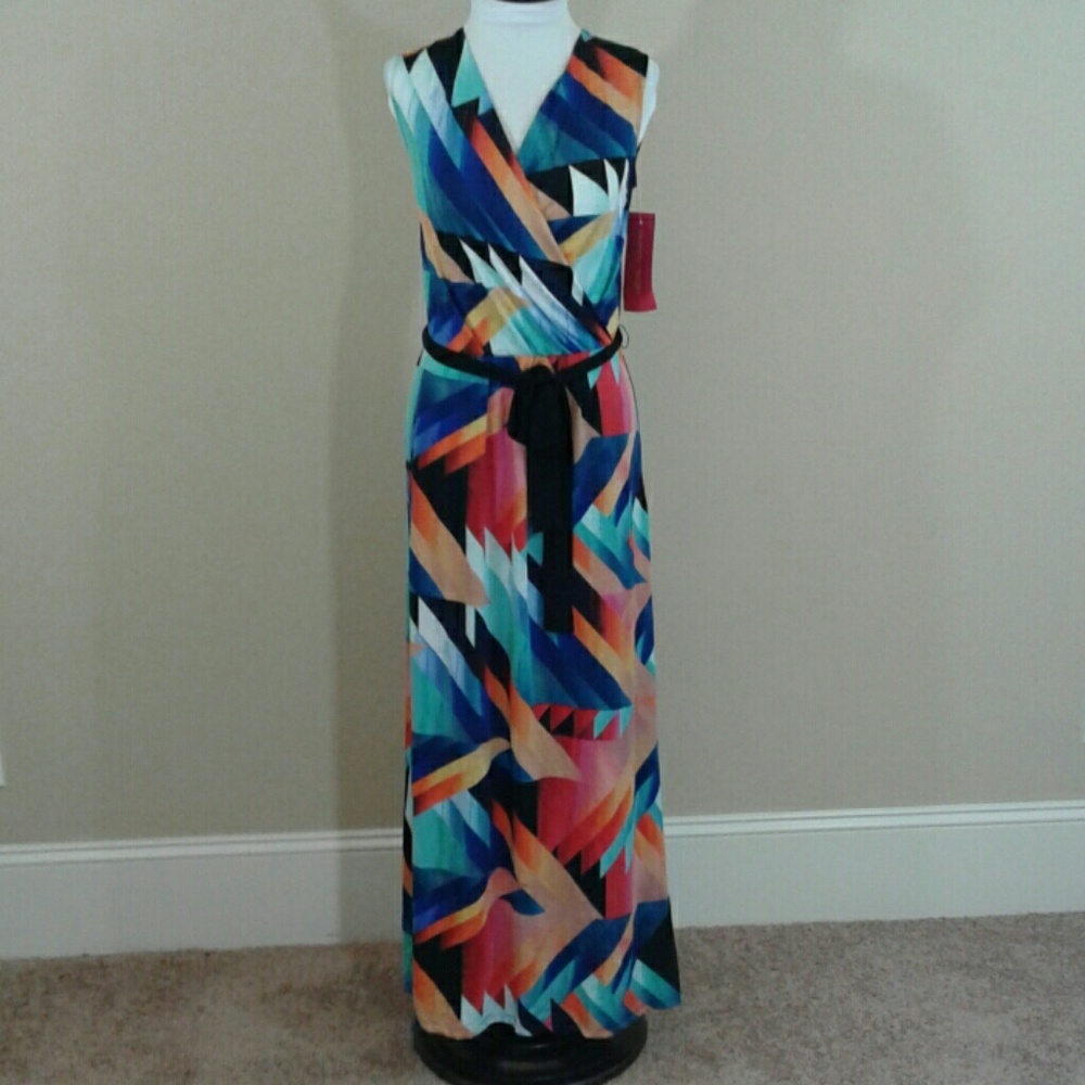 Sunny leigh Maxi Dress Size XS multi-color