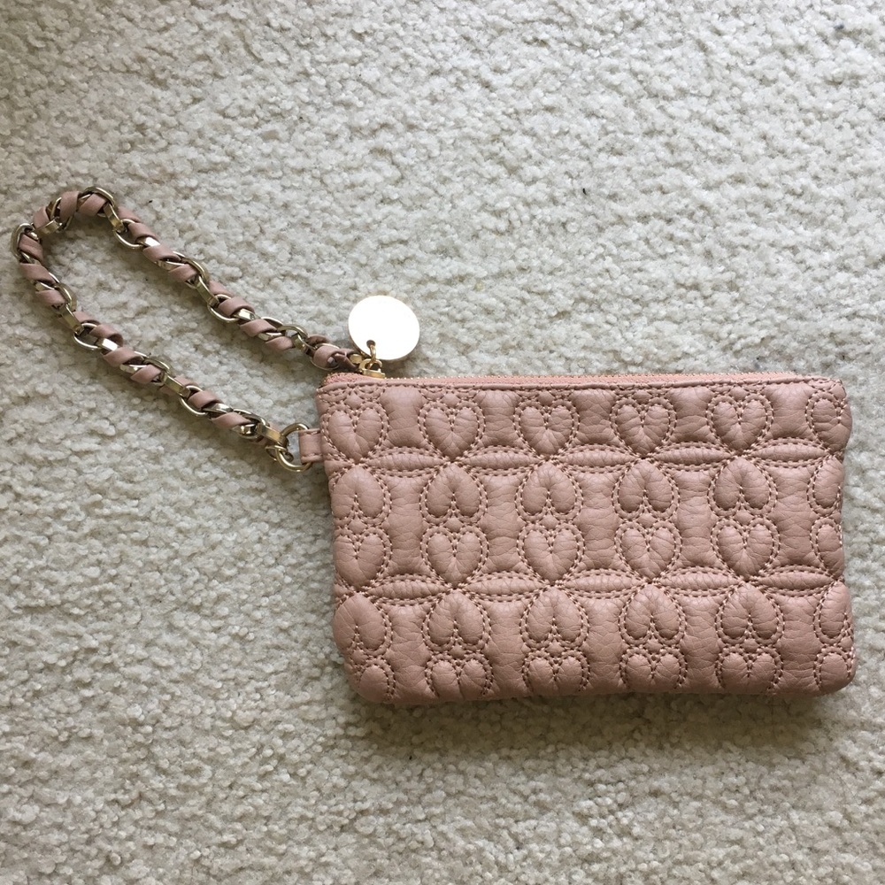 Blush Pink Wristlet