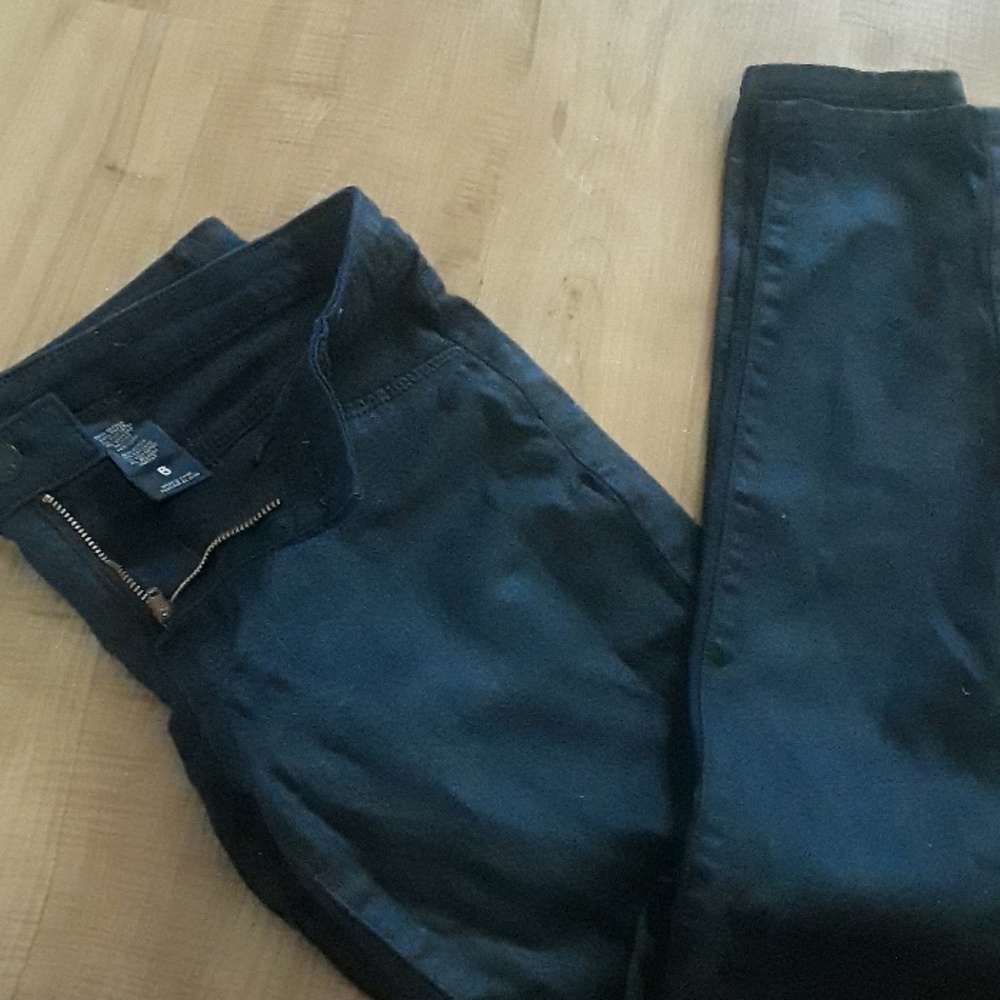 black pants