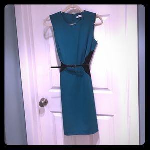 Teal Calvin Klein Dress