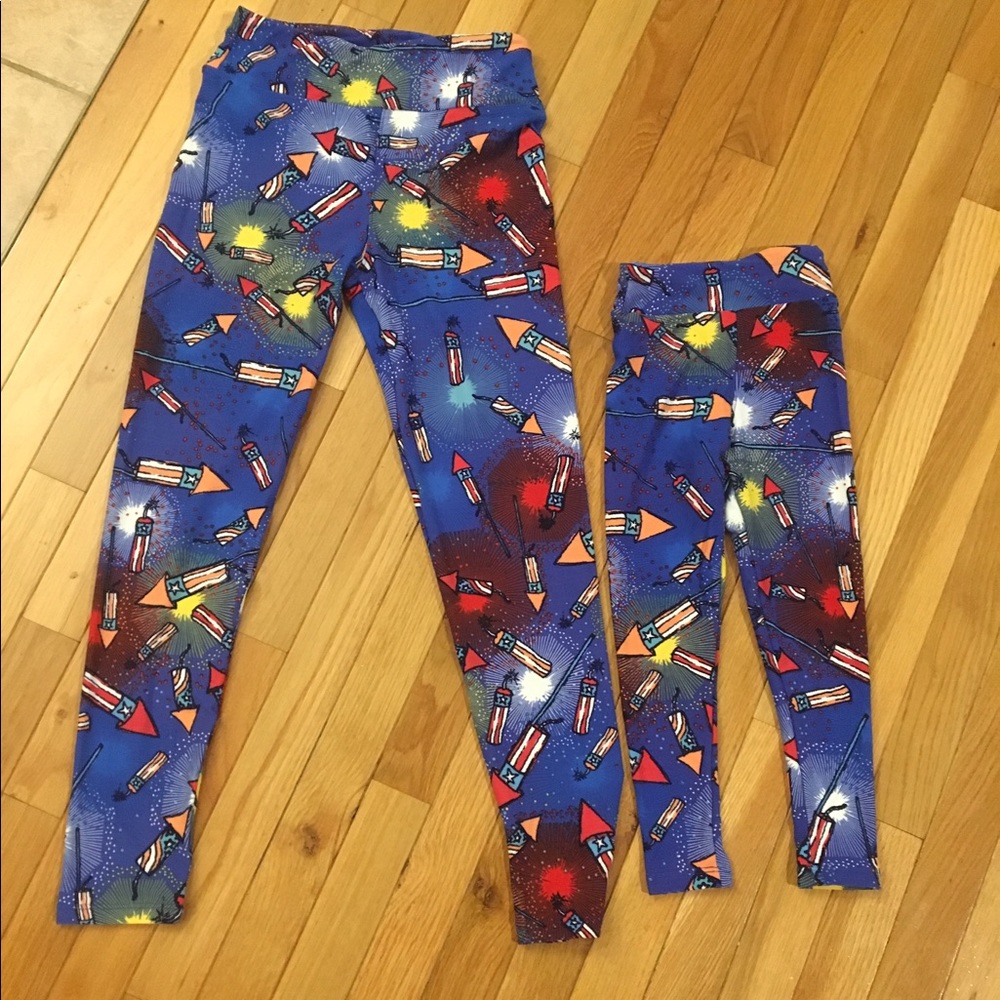 Lularoe Americana Mommy and me set! BNNW