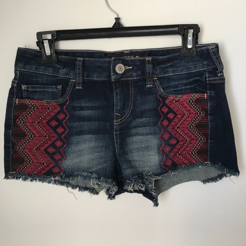 EXPRESS size 0 jean shorts