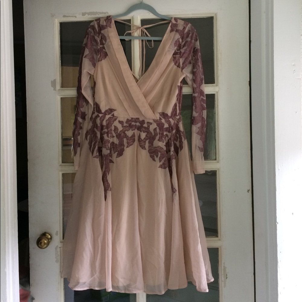 Asos maternity long sleeve dress size 10