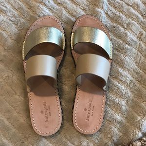 kate spade slides/sandals
