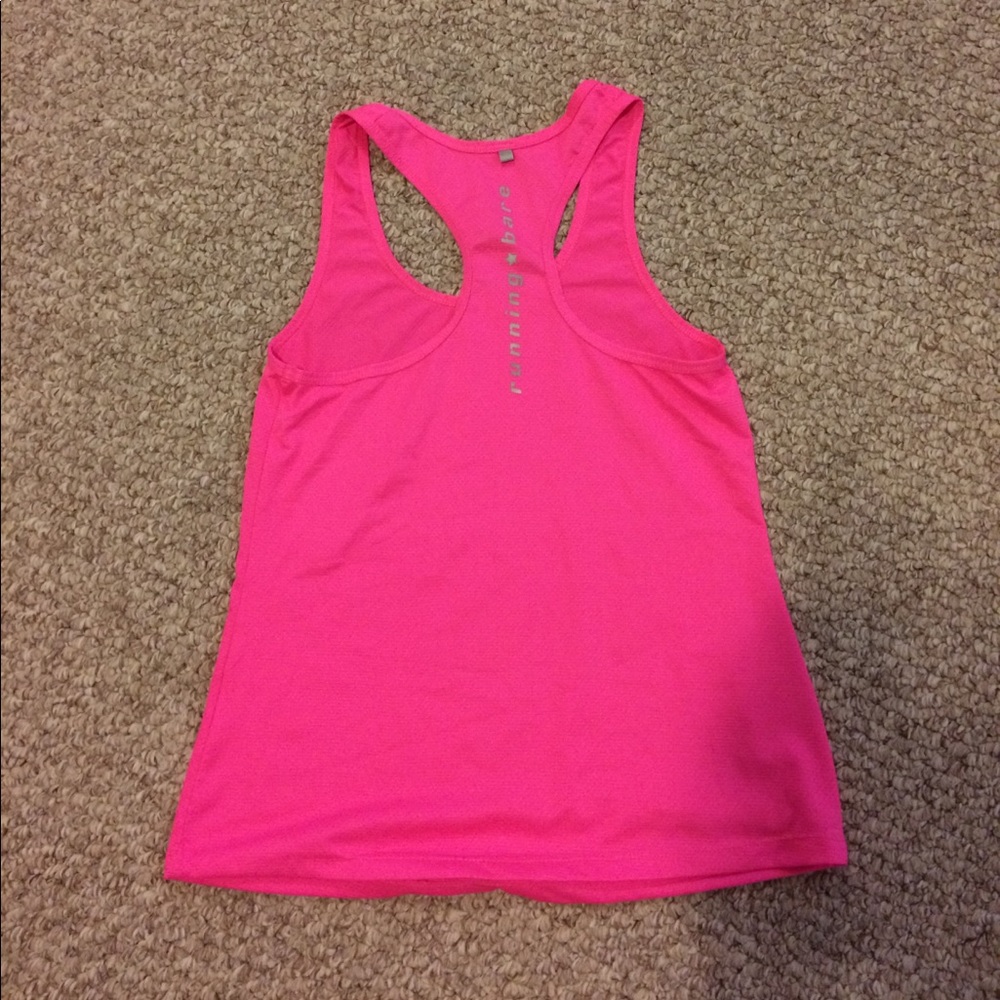 Running Bare Pink XS Ladies Tank