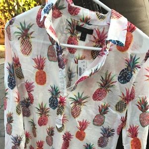 Jcrew pineapple popover!