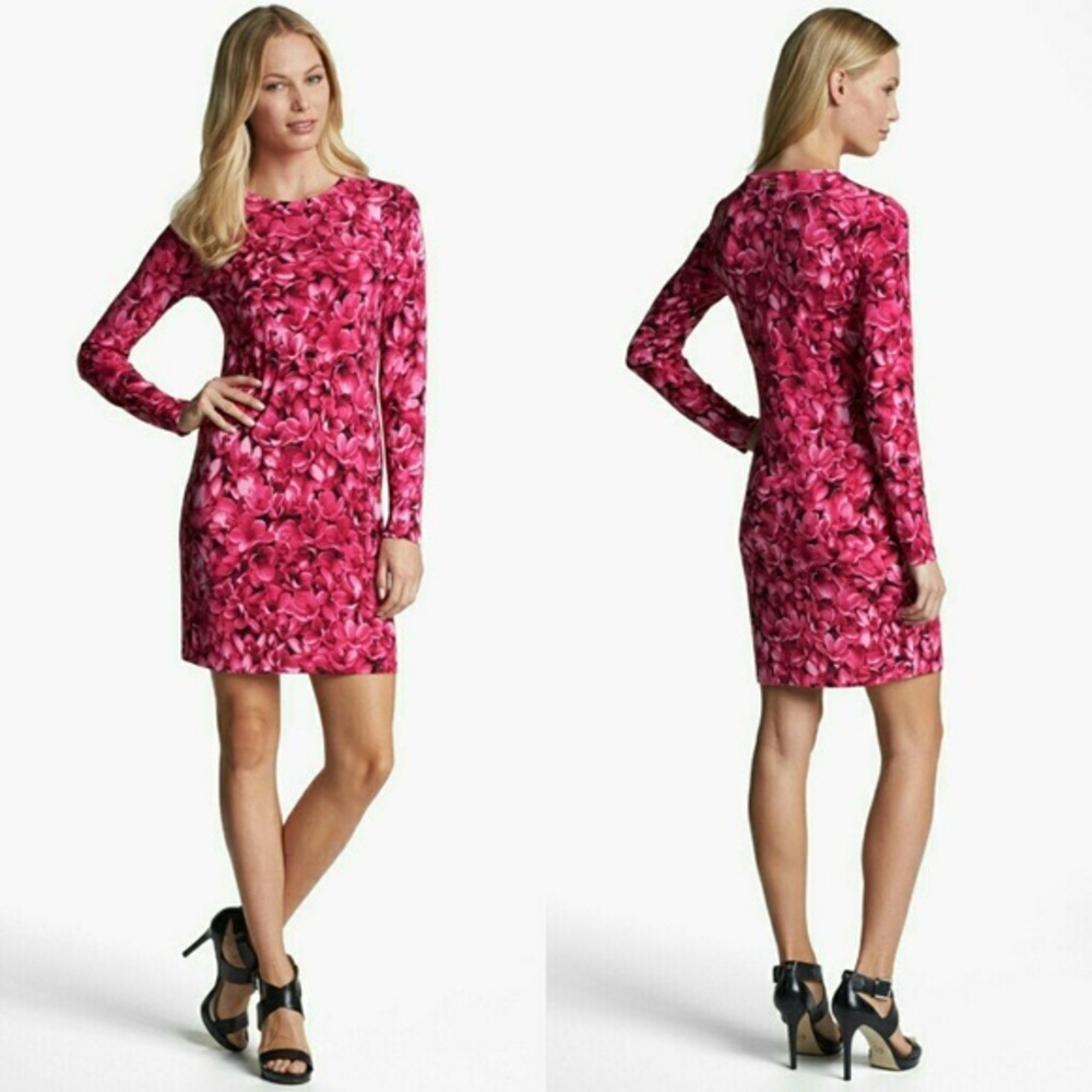 Michael Michael Kors long sleeve dress - floral