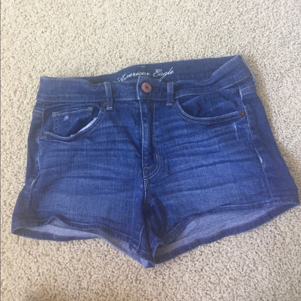 American Eagle Stretch jean shorts
