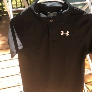 Youth large Under Armour Heat Gear polo
