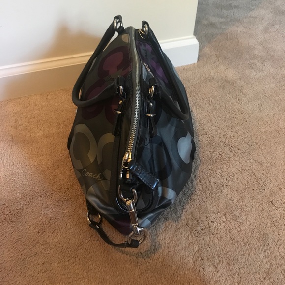 Authentic Coach Large Satchel satin bag - Picture 4 of 7