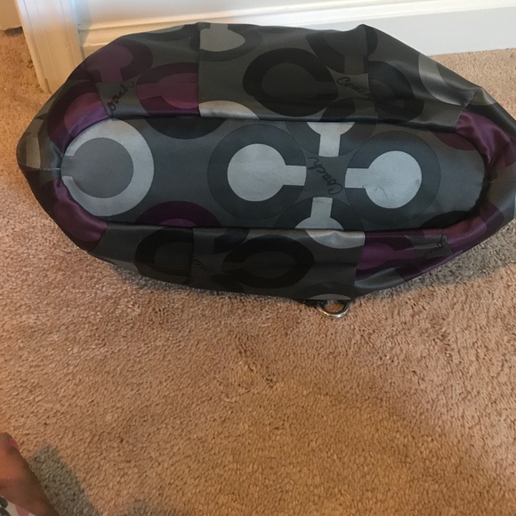 Authentic Coach Large Satchel satin bag - Picture 5 of 7