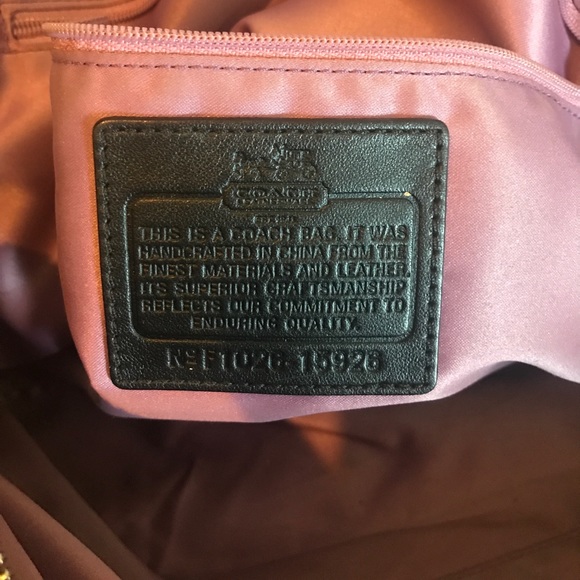 Authentic Coach Large Satchel satin bag - Picture 7 of 7