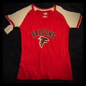 NFL Atlanta Falcons red white shirt S