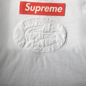 Supreme x Lacoste crewneck