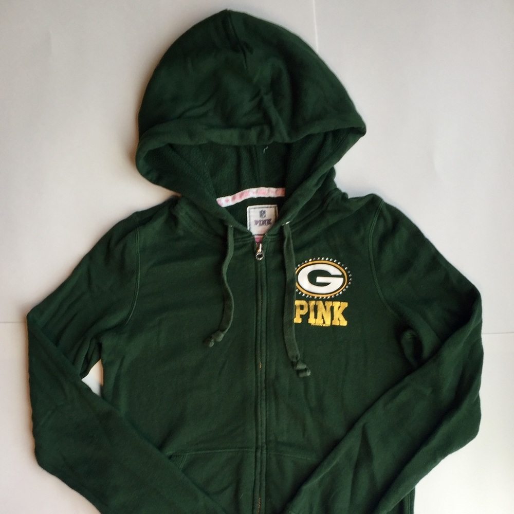 Victoria's Secret Pink Green Bay Packers hoodie