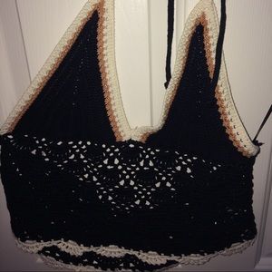 Crochet crop top