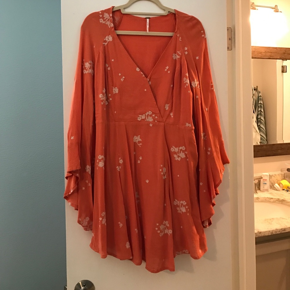 Free people embroidered dress