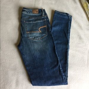 american eagle hi-rise jeans