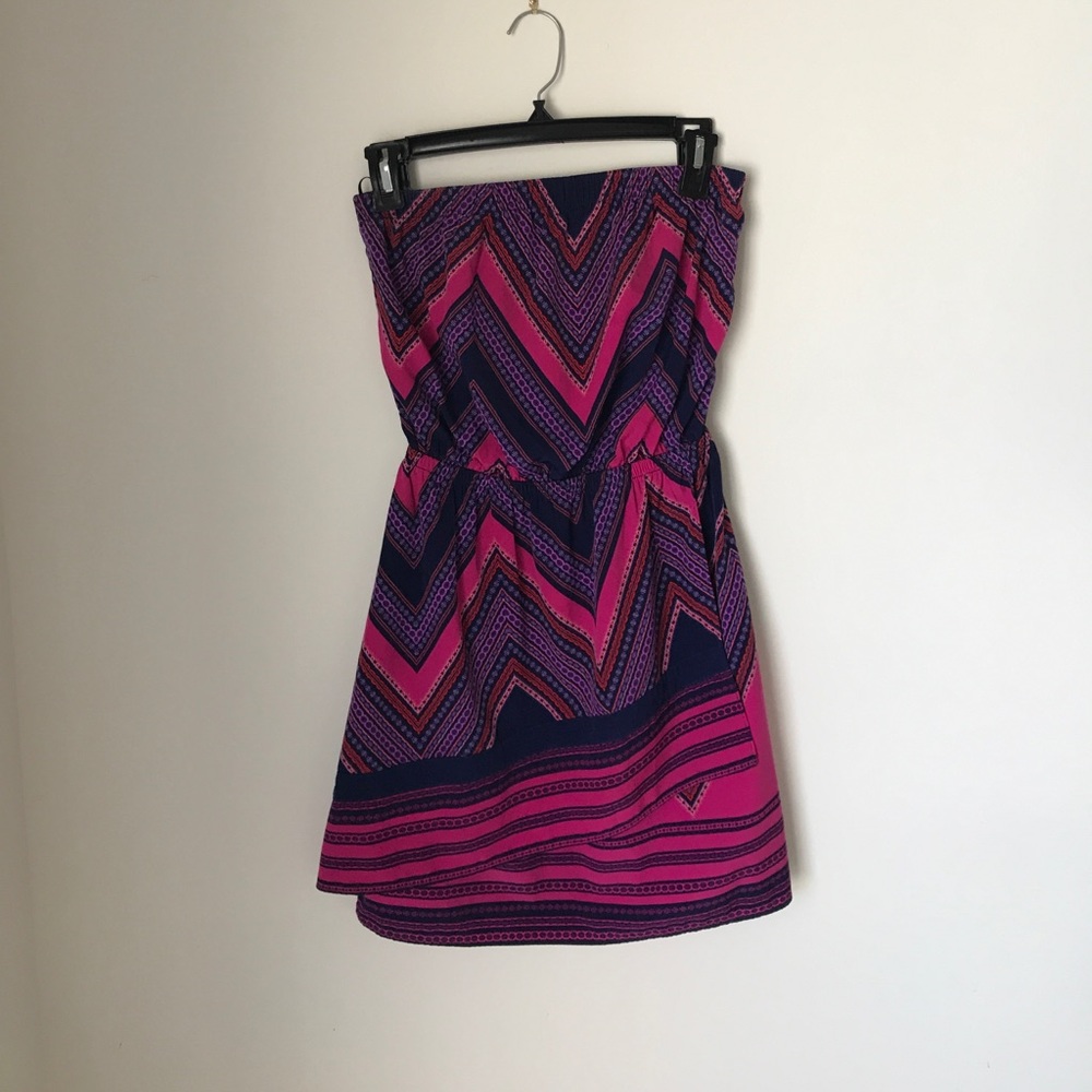 EXPRESS xs strapless sundress