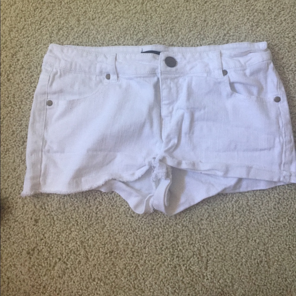 white shorts