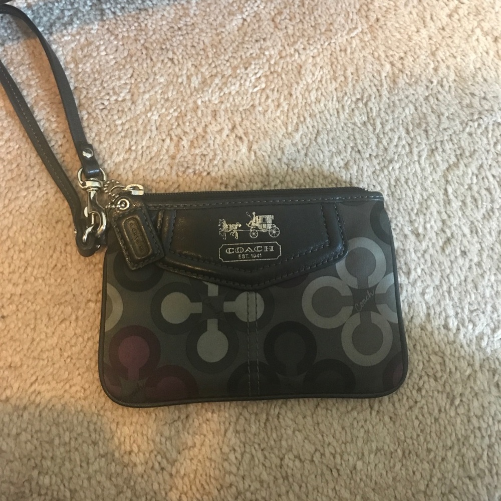 Authentic Coach Wristlet