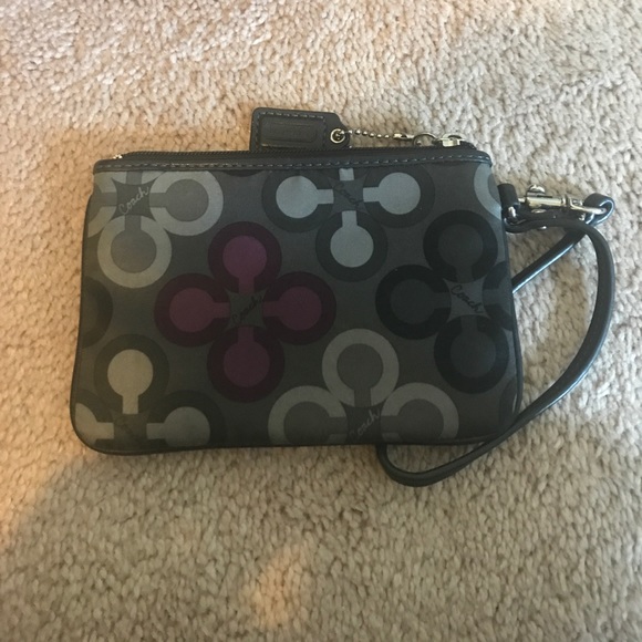 Authentic Coach Wristlet - Picture 2 of 3