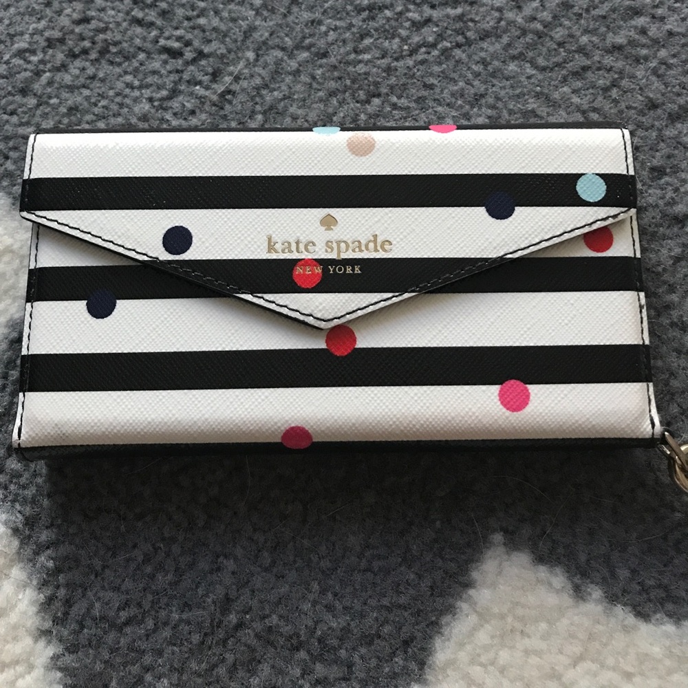 Final ⬇️ KS Confetti iPhone 7 Wristlet