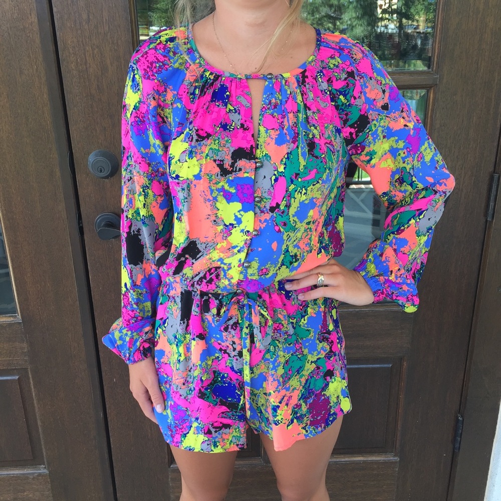 Alice & Trixie colorful romper