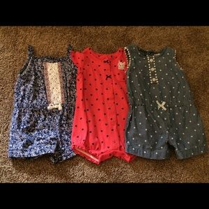 Carters 7 Piece Lot NWOT 3 month