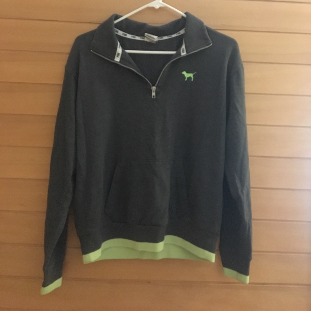 Grey Victoria's Secret sweatshirt