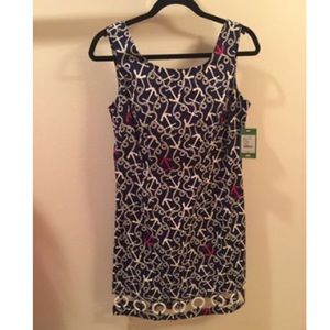 Nwt Lilly pulitzer bright navy Ahoy there Delia