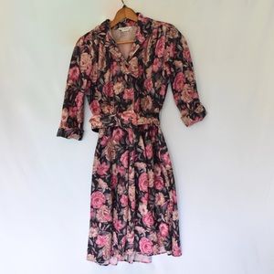 Vintage floral dress