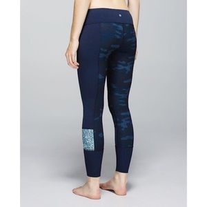 Lululemon Wunder Under Sashiko leggings