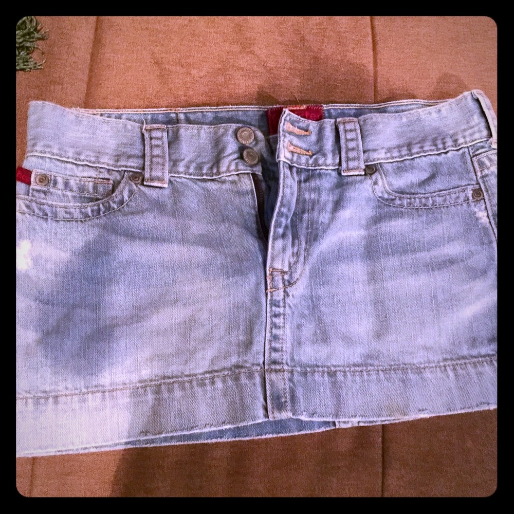 Denim skirt