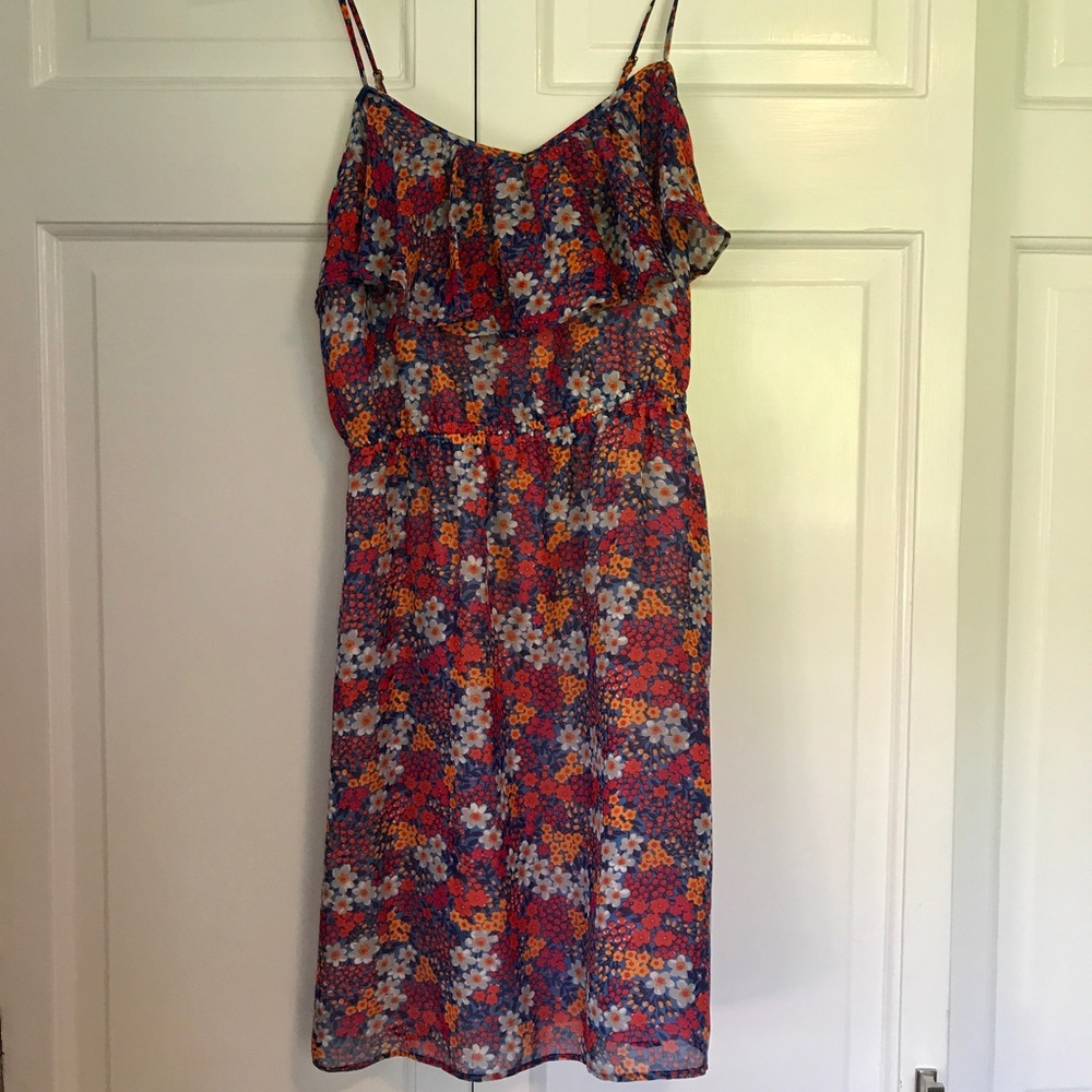 Shoshanna silk floral dress- size 0