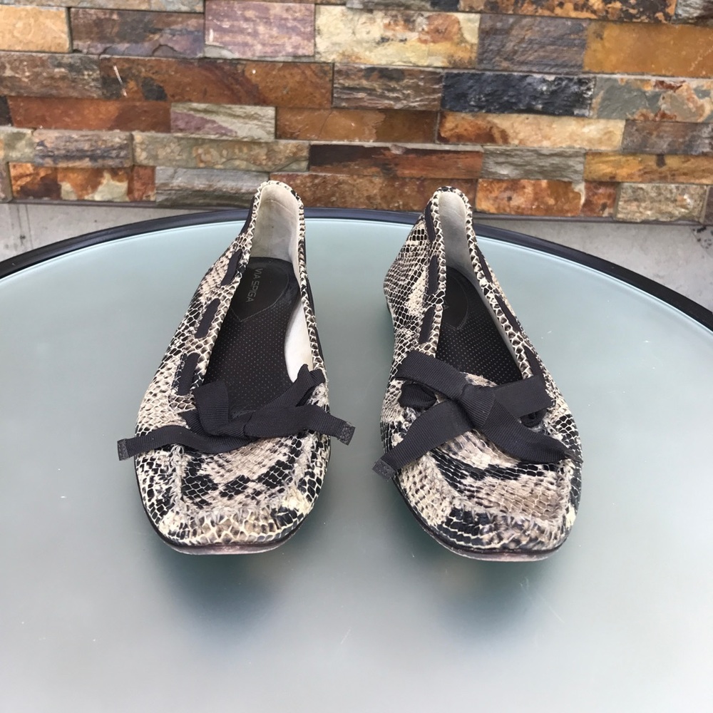Via Spiga Leather Slipper Size 9