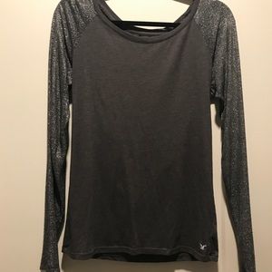 Sparkly American eagle long sleeve top