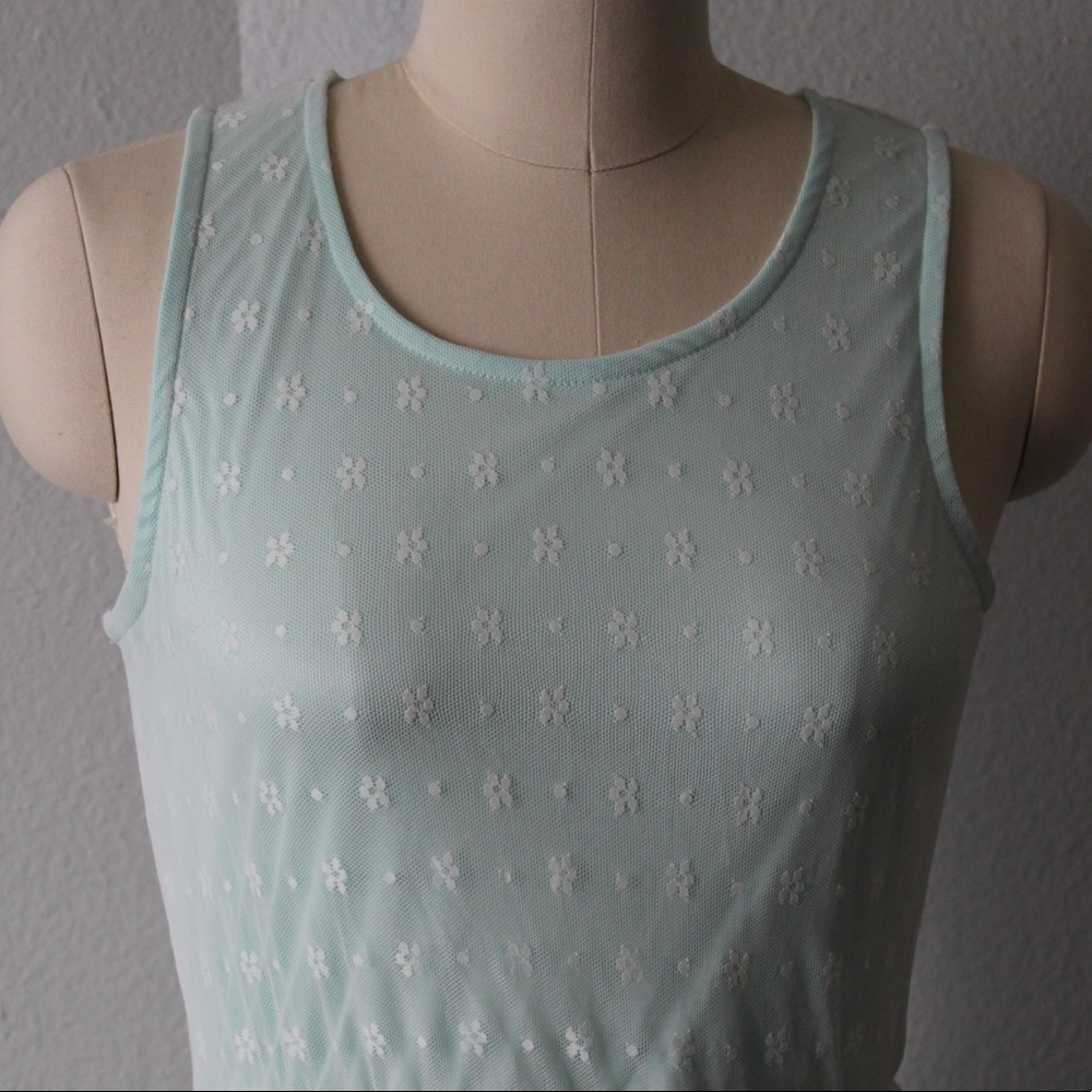 Pale blue, size 14/16 dress from Costco.