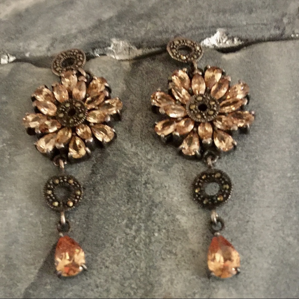 Vintage Amber earrings