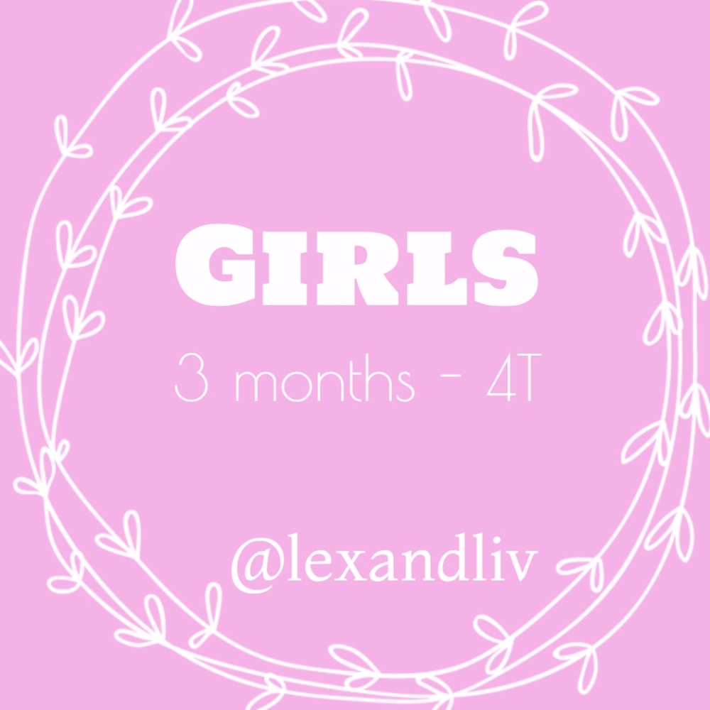 Girls ~ 3 months-4T