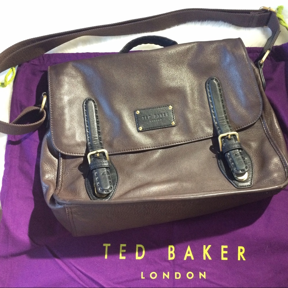 Ted Baker messenger bag with original dust bag