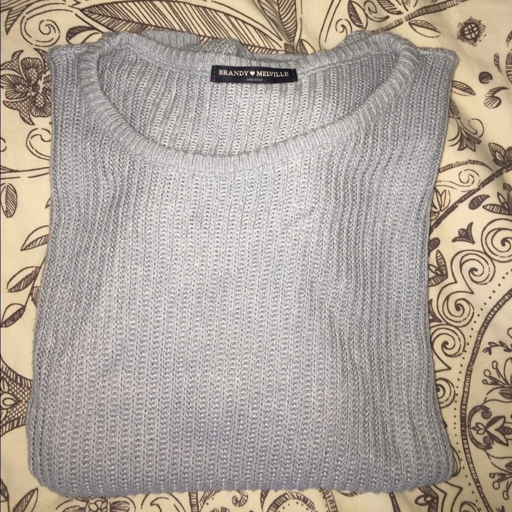 Brandy Melville Light Blue Sweater