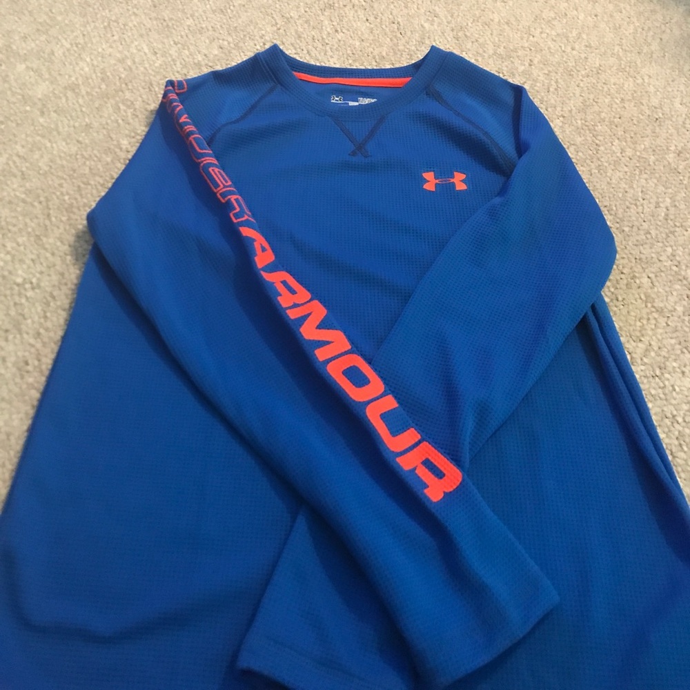 Boys under armor long sleeve tshirt youth large
