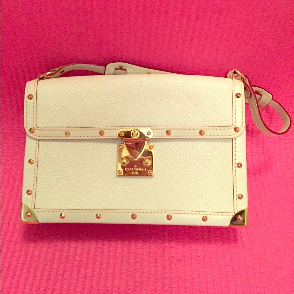 Ivory Louis Vuitton Suhali La'Aimable