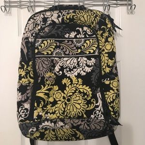 Vera Bradley baroque laptop backpack