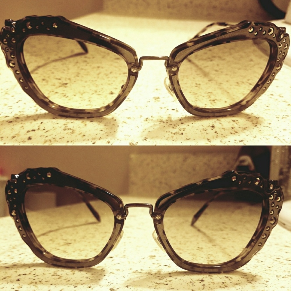 Cat eye Crystal Shades