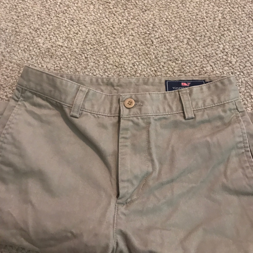 Boys vineyard vines flat front twill shorts
