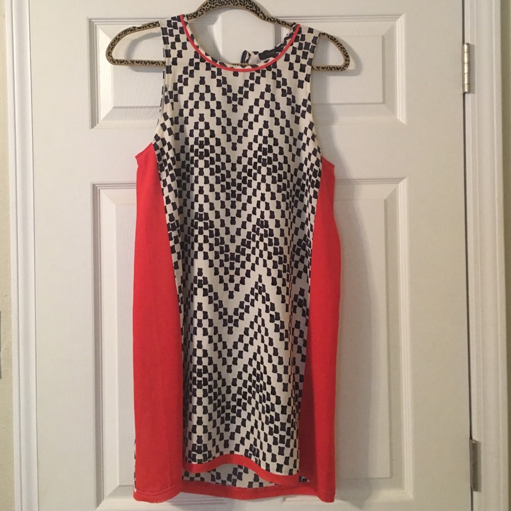Geometric print dress THML brand. Like new!