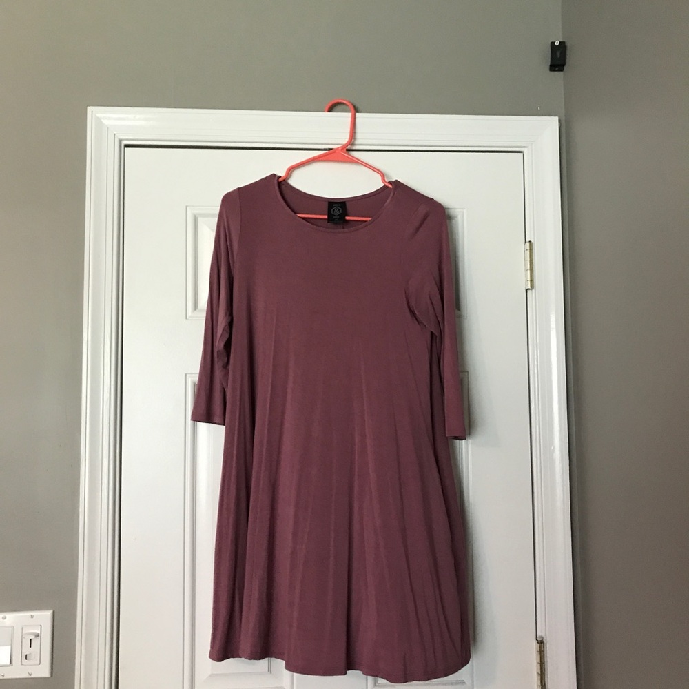 Swing tunic mauve pink
