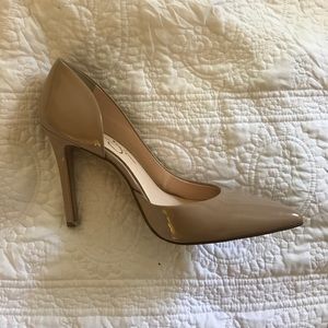 Jessica Simpson Nude Pointed Heels